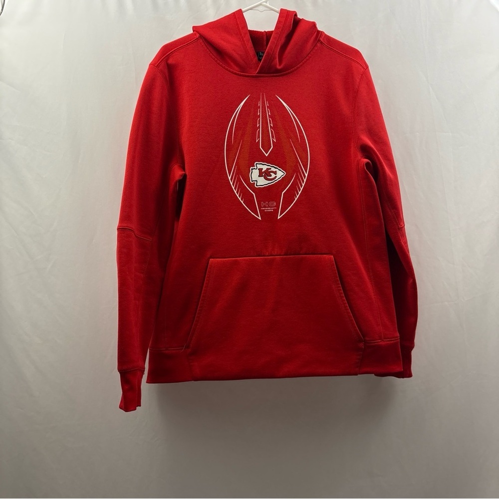 Kansas City Chiefs Youth Hoodie Size XL 18/20 Red KC Pullover Football